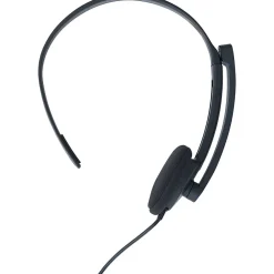 Verbatim Mono Headset with Microphone and In-Line Remote