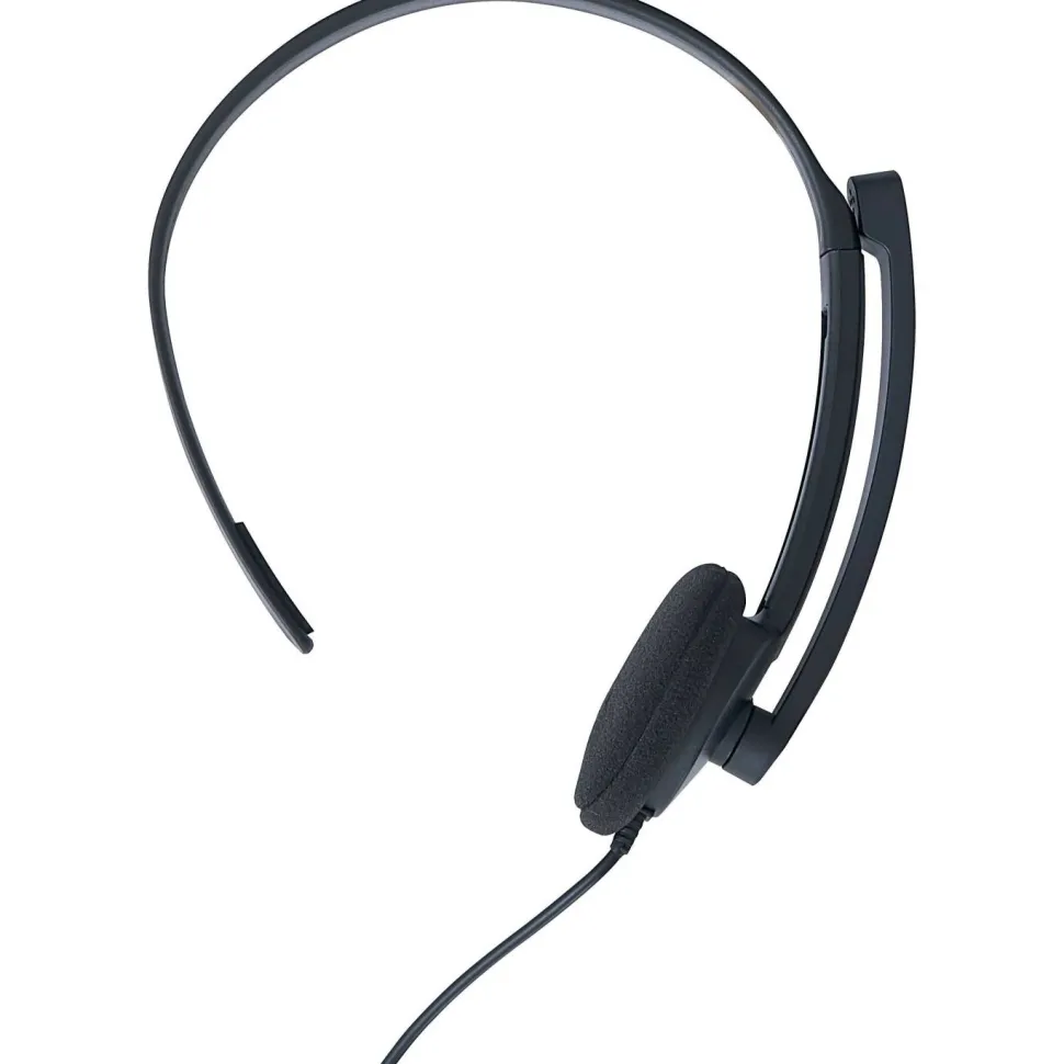 Verbatim Mono Headset with Microphone and In-Line Remote
