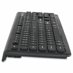Verbatim Wireless Slim Keyboard, 103 Keys, Black