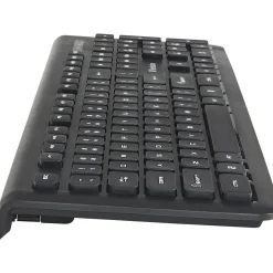 Verbatim Wireless Slim Keyboard, 103 Keys, Black