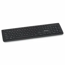 Verbatim Wireless Slim Keyboard, 103 Keys, Black