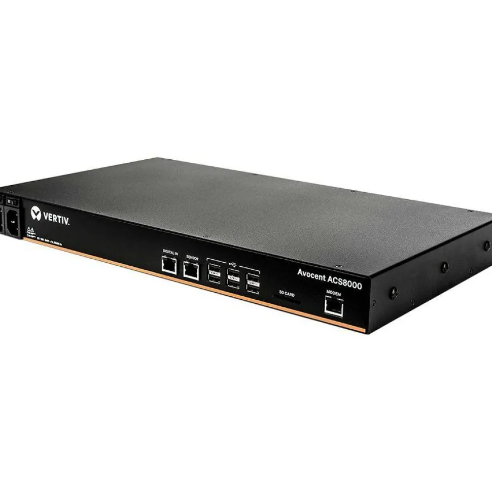 Vertiv Avocent ACS8000 Serial Console - 16 port Console Server | Modem | Dual AC