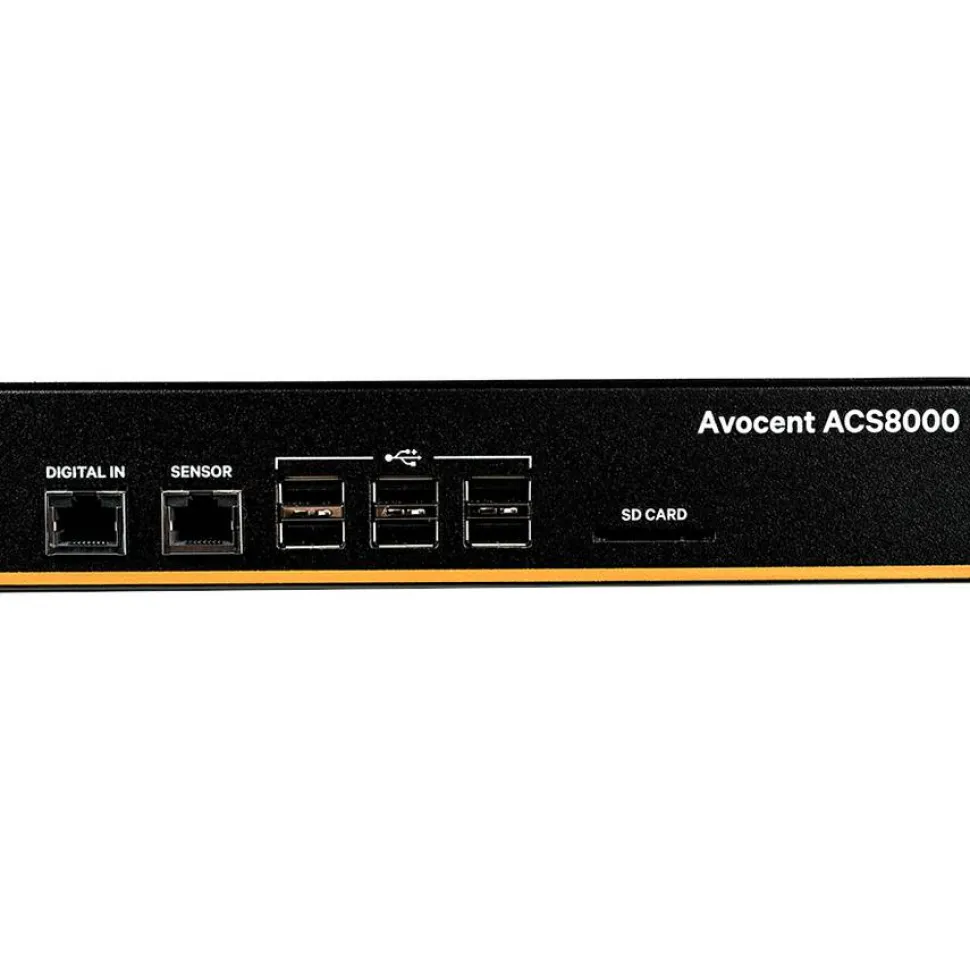 Vertiv Avocent 32-port ACS8000 Console System with single AC Power Supply, non-TAA