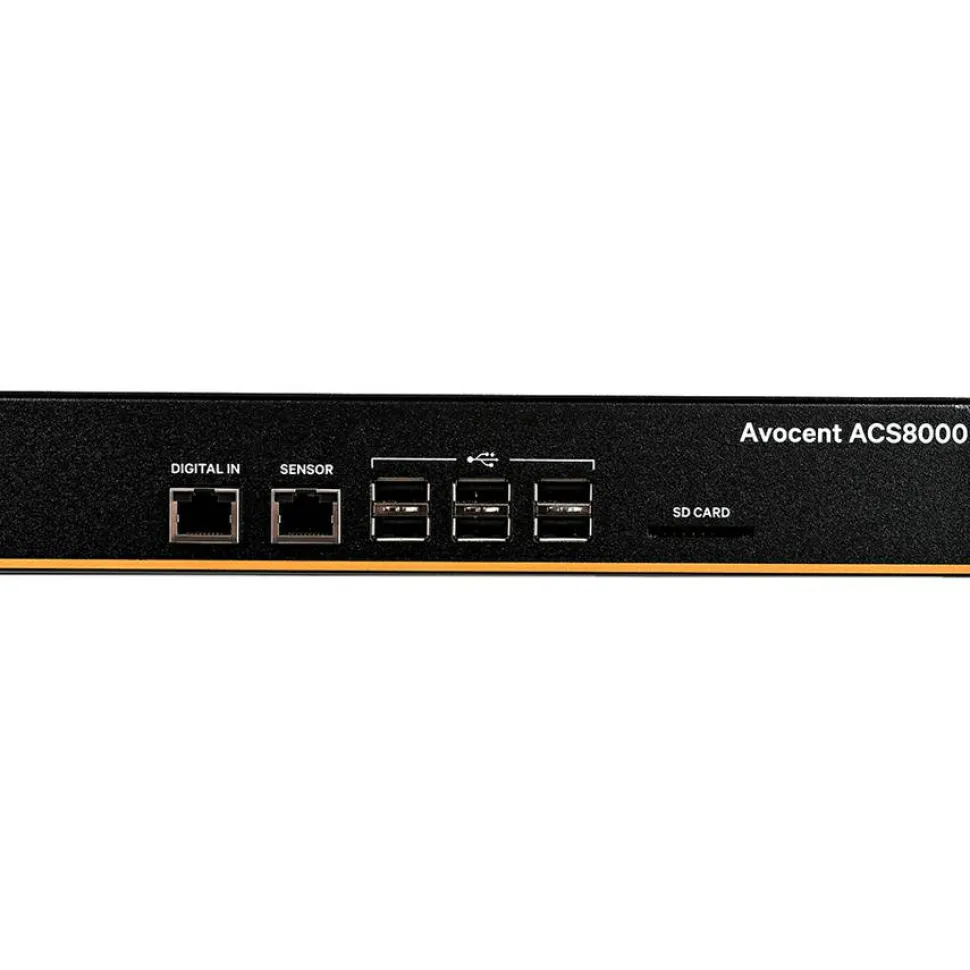 Vertiv Avocent 8-Port ACS8000 Console System with single AC Power Supply