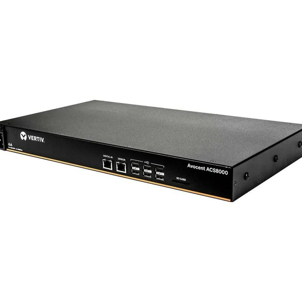 Vertiv Avocent 8-Port ACS8000 Console System with single AC Power Supply