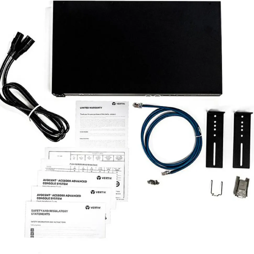 Vertiv Avocent 8-Port ACS8000 Console System with single AC Power Supply