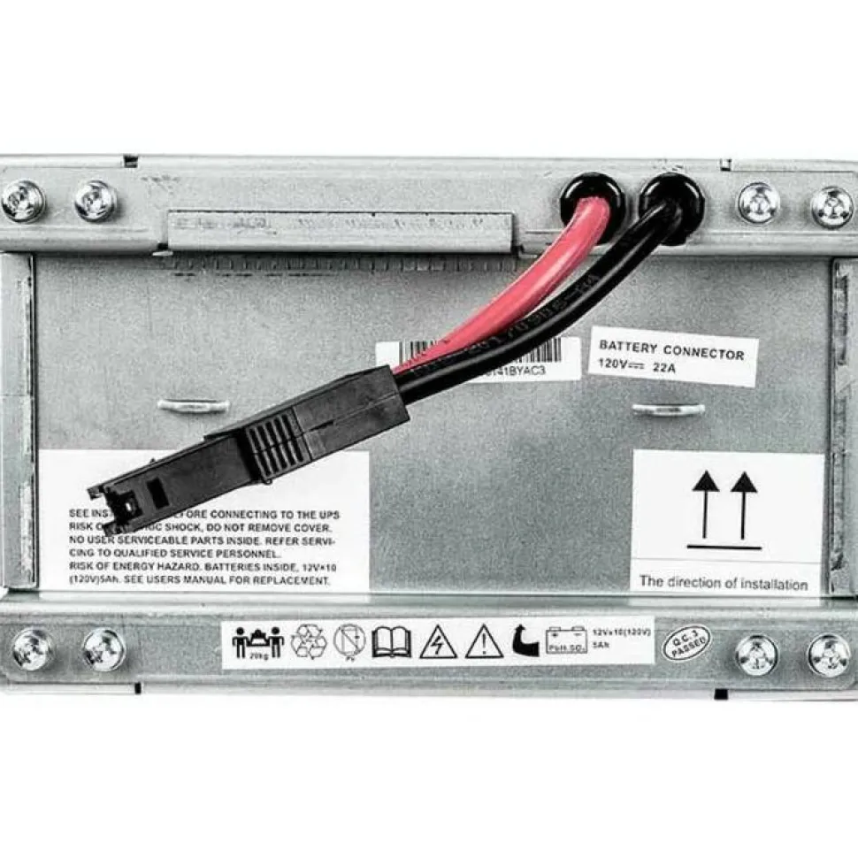 Vertiv Liebert GXT4-240VBATKIT Hot-Swappable 9 Ah, 240V Lead-Acid Battery Kit for Vertiv Liebert GXT4-6000RTL630, GXT4-5000RT230, and GXT4-6000RT230
