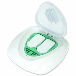 Vicks Waterless Tabletop Vaporizer Plus,1.9 x 5.3 x 7.5, White/Mint Green