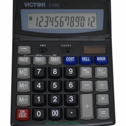 Victor 1190 Desktop Display Calculator, Black