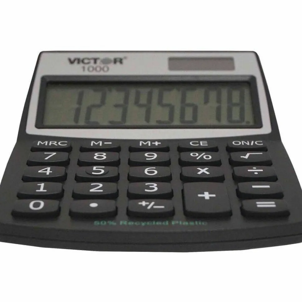 Victor 1000 8-Digit LCD Mini Desktop Calculator