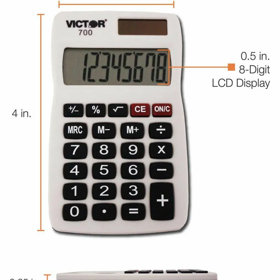 Victor 700 Handheld Pocket Calculator
