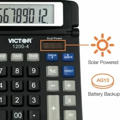 Victor 1200-4 Professional Desktop Calculator
