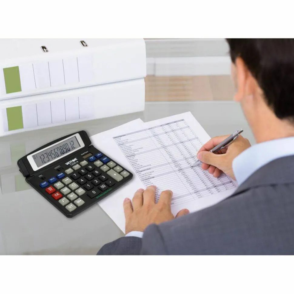 Victor 1200-4 Professional Desktop Calculator