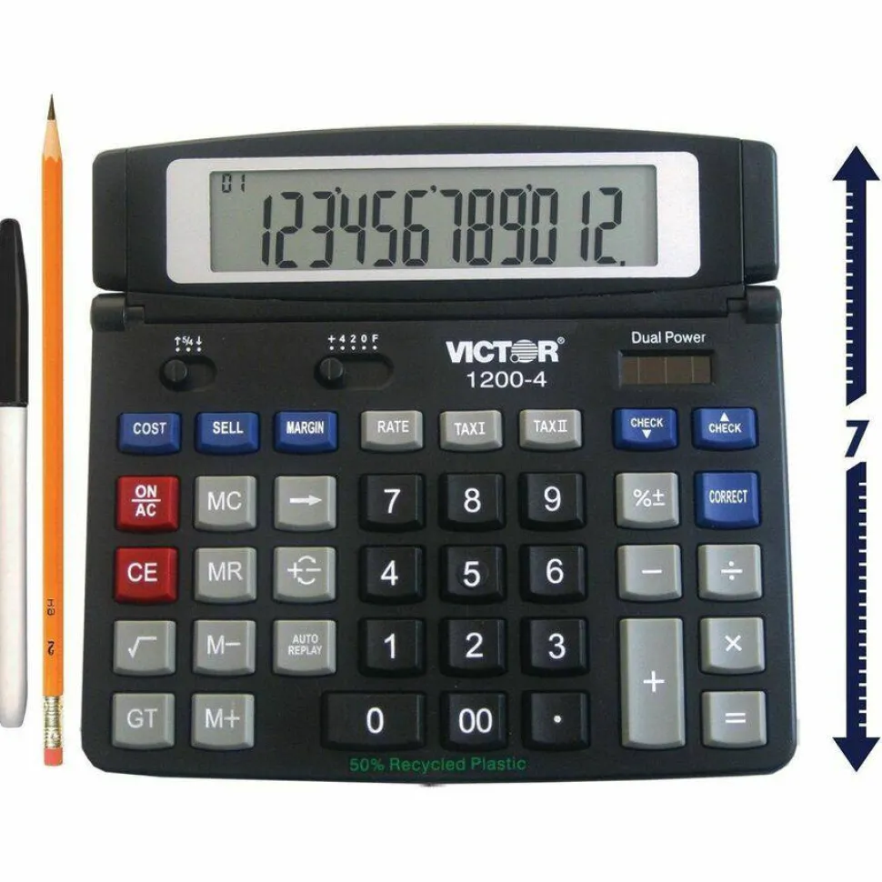 Victor 1200-4 Professional Desktop Calculator