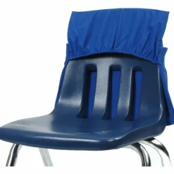 Victor Elastic-Back Seat Sack for Chairs 12" to 17" Wide, 11 x 16 x 14, Fabric, Blue