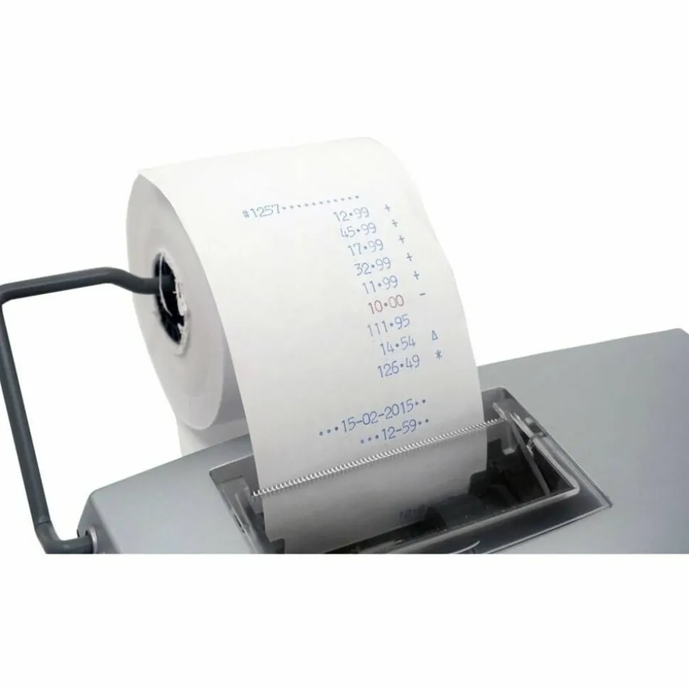 Victor 1212-3A Printing Calculator With Antimicrobial Protection, Blue/Red Print, 2.7 Lines/Sec