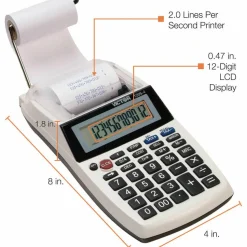 Victor 1205-4 Commercial Desktop Printing Calculator