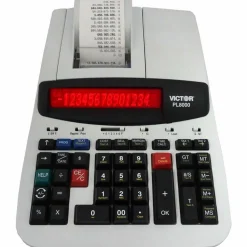 Victor PL8000 Heavy-Duty Commercial Thermal Printing Calculator With Prompt Logic