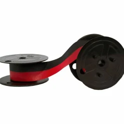Victor 7010 Twin Spool Two Color Ink Calculator Ribbon Refill - 18 ft. - Black/Red