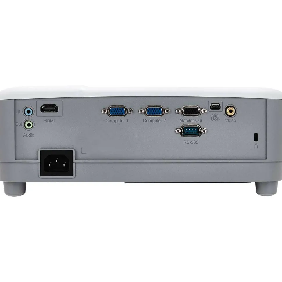 ViewSonic PA503W 4000 Lumens WXGA Projector, High Brightness for Widescreen Presentations and Home Entertainment, Vertical Keystone, 1.1x Optical Zoom, and HDMI Inputs