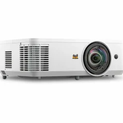 ViewSonic PS502W 4000 Lumens WXGA Short Throw Projector, High Brightness for Business and Education, Easy Widescreen Setup, Dual HDMI, and USB-A Connectivity Inputs
