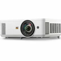 ViewSonic PS502W 4000 Lumens WXGA Short Throw Projector, High Brightness for Business and Education, Easy Widescreen Setup, Dual HDMI, and USB-A Connectivity Inputs