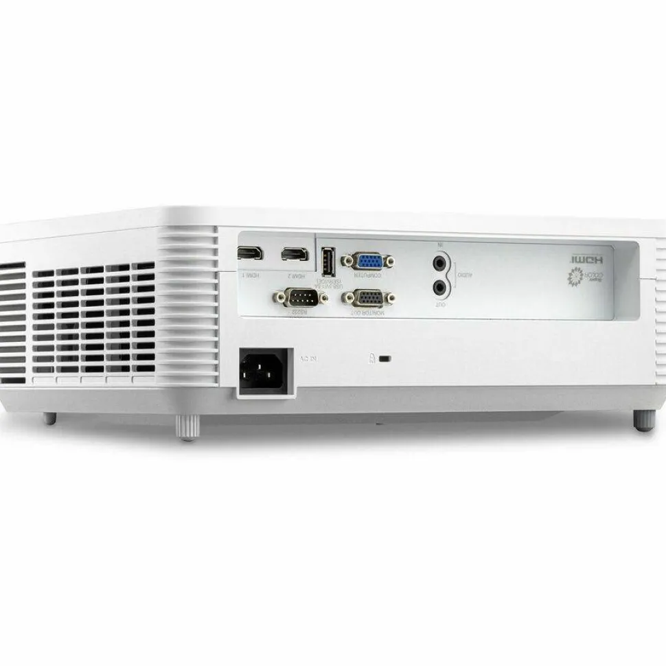 ViewSonic PS502W 4000 Lumens WXGA Short Throw Projector, High Brightness for Business and Education, Easy Widescreen Setup, Dual HDMI, and USB-A Connectivity Inputs