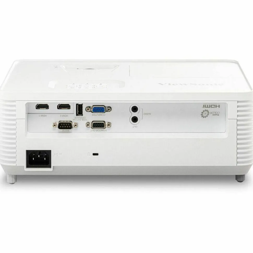 ViewSonic PS502W 4000 Lumens WXGA Short Throw Projector, High Brightness for Business and Education, Easy Widescreen Setup, Dual HDMI, and USB-A Connectivity Inputs