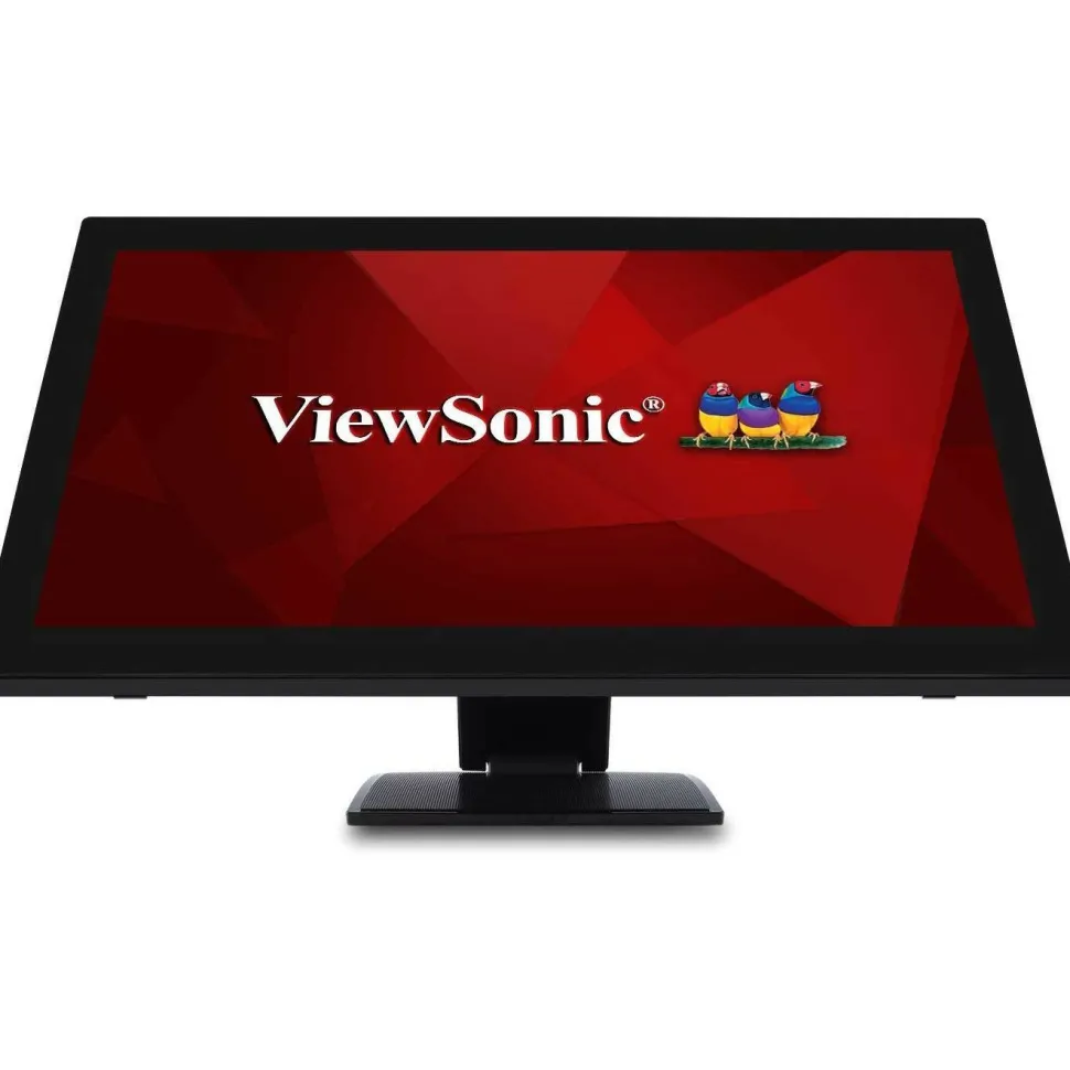 ViewSonic TD2760 27 Inch 1080p Touch Screen Monitor, 10-Point Multi-Touch for Commercial Signage and Hospitality, RS232 Control, Advanced Ergonomics, HDMI, DisplayPort