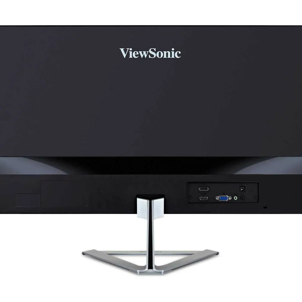 ViewSonic VX2276-SMHD 22 Inch 1080p Monitor, IPS Display with Ultra-Thin Bezels and Eye Care Technology for Home and Office Entertainment, DisplayPort for Daisy Chain, HDMI, and VGA Inputs