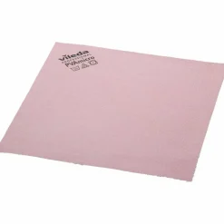 Vileda Professional PVAmicro - Cleaning cloth - knitted microfiber - red - pack of 5