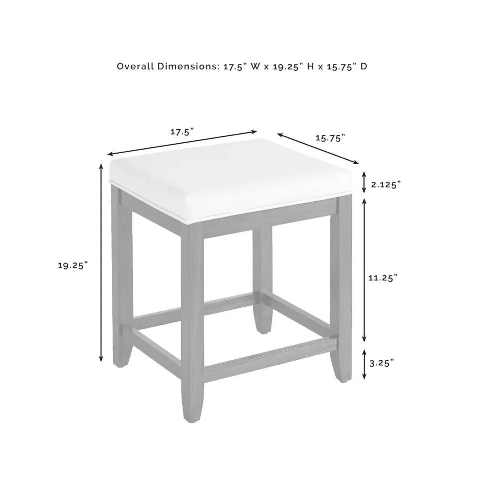 Vista Vanity Stool