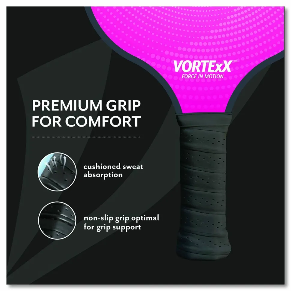 VORTExX Pickleball Set, Pink/Blue, 15.75" x 7.75" x 2.9"