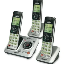 Vtech CS6629-3 Cordless Digital Answering System, Base and 2 Additional Handsets