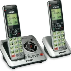 VTech CS6629-2 DECT 6.0 1.90 GHz Cordless Phone - Silver