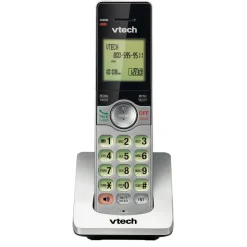 VTech CS6949 DECT 6.0 Standard Phone - Black, Silver