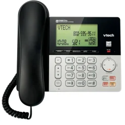 VTech CS6949 DECT 6.0 Standard Phone - Black, Silver