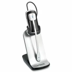 Vtech IS6200 Monaural Convertible Headset, Black/Silver