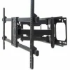 Wall Mount for TV & Monitors (Full Motion), For screens 37" to 75" , VESA compatability: all between 200x200mm and 800x400mm - check the dimensions of the four mounting holes on back of screen to ensure it fits, Max 75kg, Black, Bracket, Lifetime Warranty