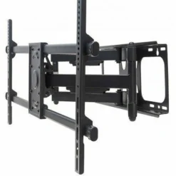 Wall Mount for TV & Monitors (Full Motion), For screens 37" to 75" , VESA compatability: all between 200x200mm and 800x400mm - check the dimensions of the four mounting holes on back of screen to ensure it fits, Max 75kg, Black, Bracket, Lifetime Warranty