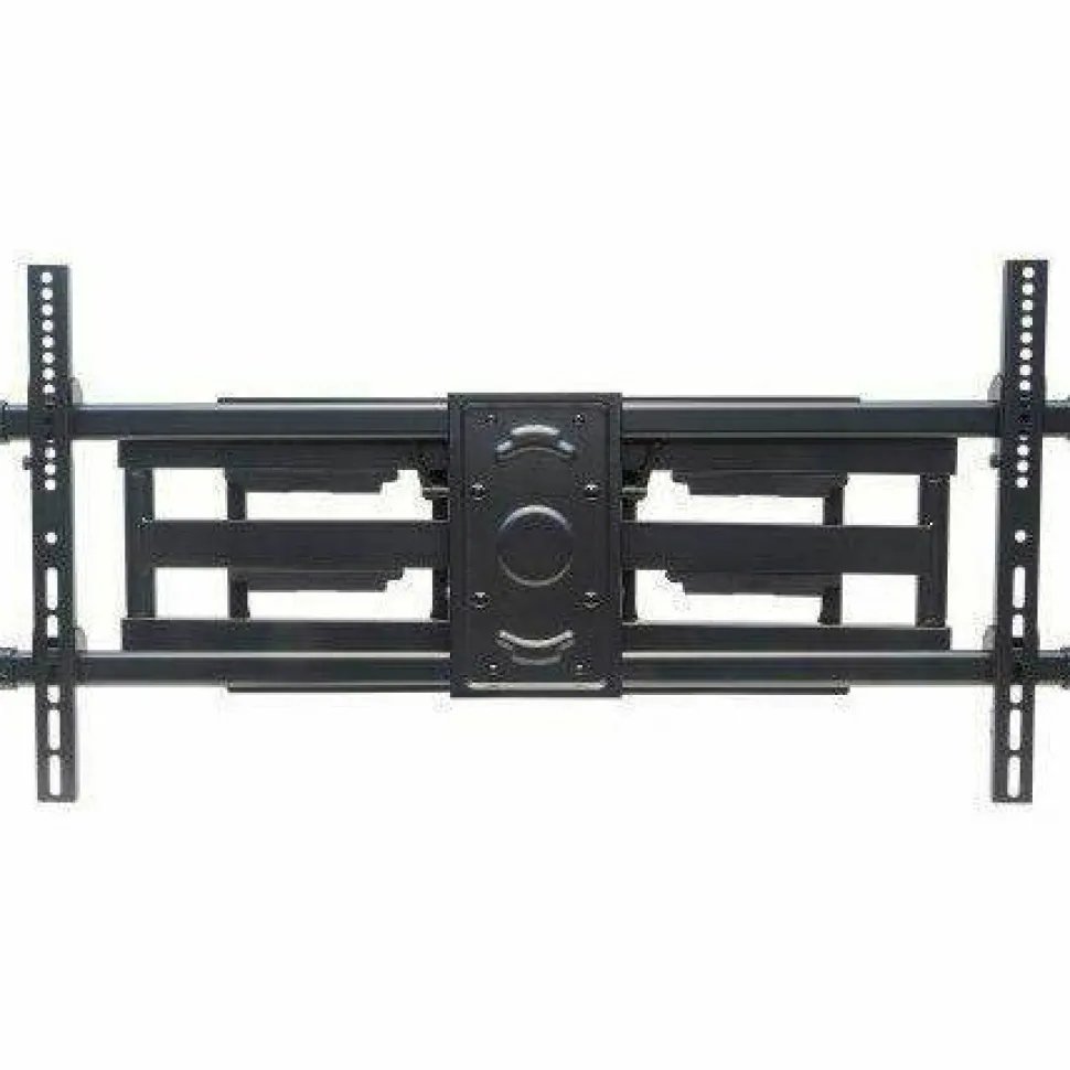 Wall Mount for TV & Monitors (Full Motion), For screens 37" to 75" , VESA compatability: all between 200x200mm and 800x400mm - check the dimensions of the four mounting holes on back of screen to ensure it fits, Max 75kg, Black, Bracket, Lifetime Warranty