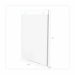 Wall Sign Holder, Vertical, 11