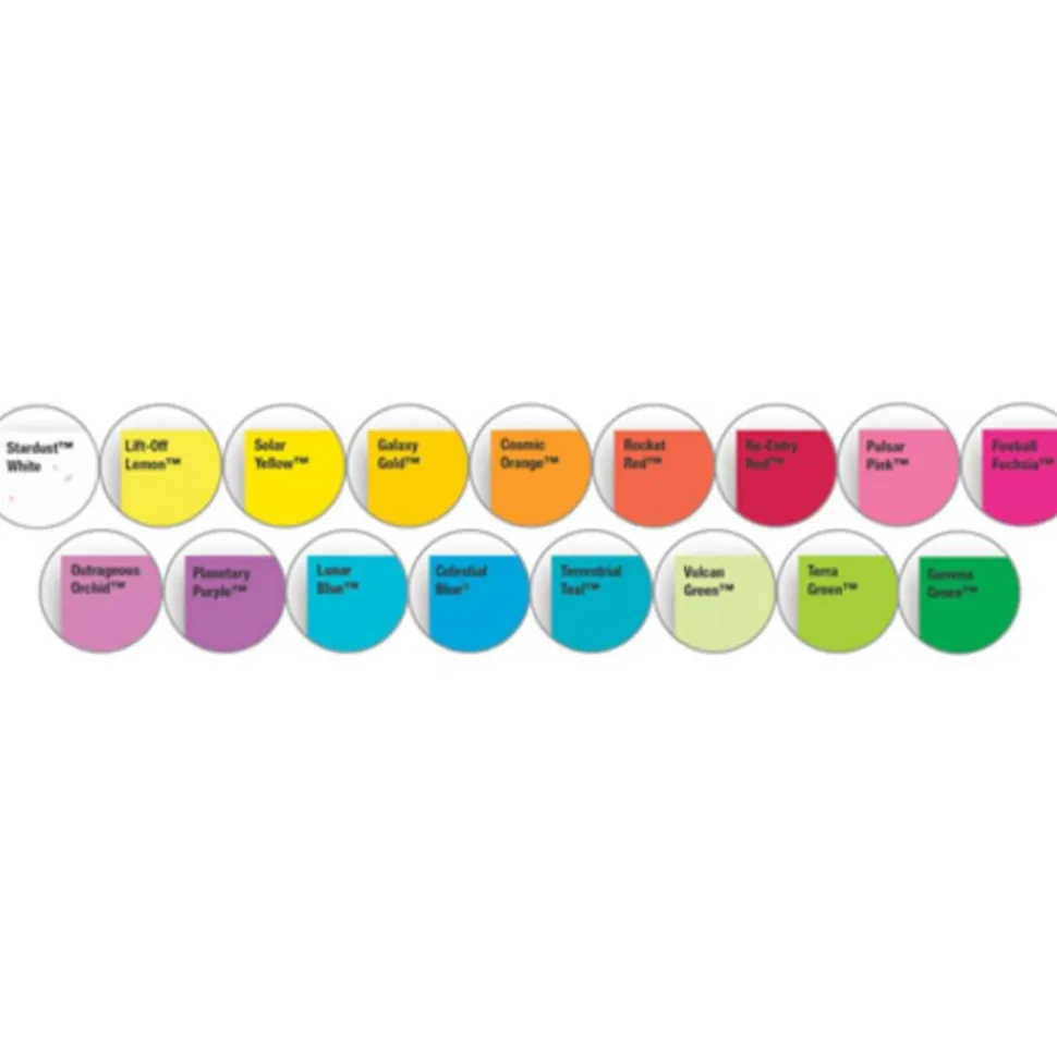 Wausau Astrobrights Inkjet/Laser Print Color Paper, Letter Size (8 1/2" x 11"), 24 Lb, Stardust White, Ream Of 500 Sheets
