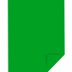 Wausau Astrobrights Multi-Use Card Stock, Gamma Green, Letter (8.5