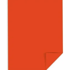 Wausau Astrobrights Multi-Use Card Stock, Orbit Orange, Letter (8.5