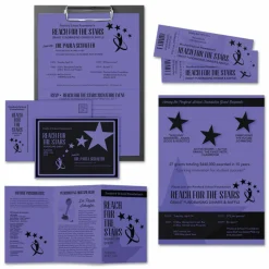 Wausau Astrobrights Multi-Use Card Stock, Venus Violet, Letter (8.5" x 11"), 65 Lb, Pack Of 250