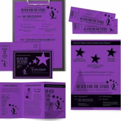 Wausau Astrobrights Multi-Use Card Stock, Gravity Grape, Letter (8.5