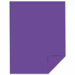 Wausau Astrobrights Multi-Use Card Stock, Gravity Grape, Letter (8.5