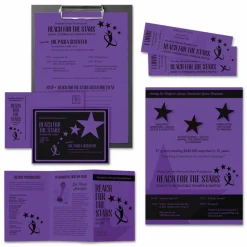 Wausau Astrobrights Multi-Use Card Stock, Gravity Grape, Letter (8.5