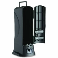 WeGo Dispenser, 10-1/4” x 12-1/2” x 23-3/4”, Forks, Black